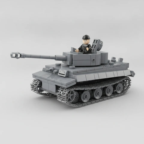 Tiger I Heavy Tank | WWII Military Building Blocks