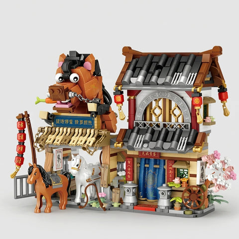 Ancient Chinese Inn | Street View Series 997 Pieces