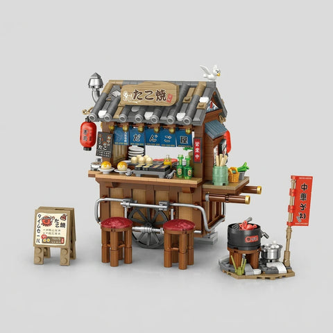 Takoyaki Street Cart | Street View Series 450 Pieces