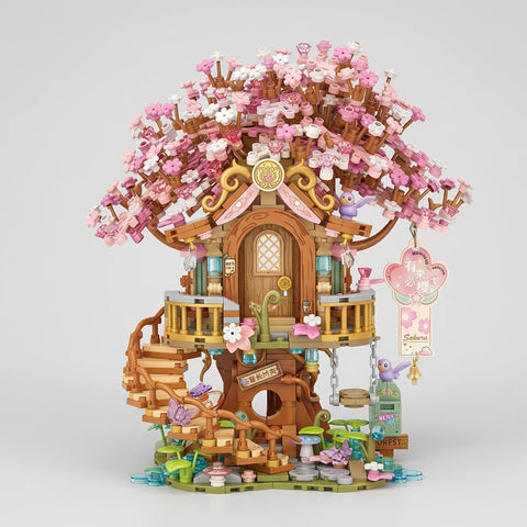 Sakura Tree House | Street View Series 1149 Pieces