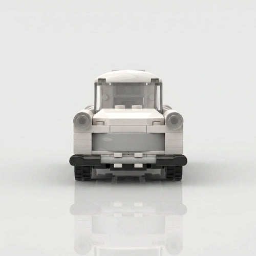 1950s Retro Classic White Building Set - Front View | Jumblu