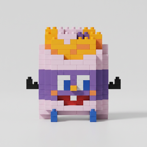 Taro Pie | Food Building Blocks (248 Pieces)