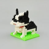 Bulldog mini building blocks model, detailed studio view
