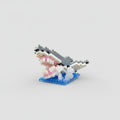 Great White Shark with Jaws | Mini Building Blocks