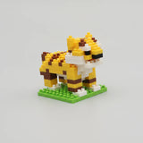 Tiger mini building blocks model, detailed studio view
