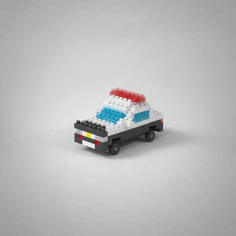 Police Car | Mini Building Blocks