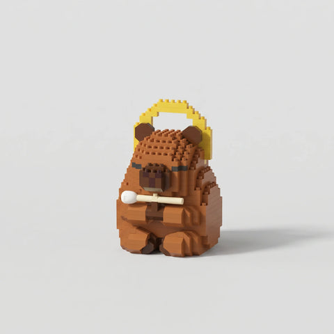 World Peace Edition | Capybara Building Blocks Set (405 Pieces)