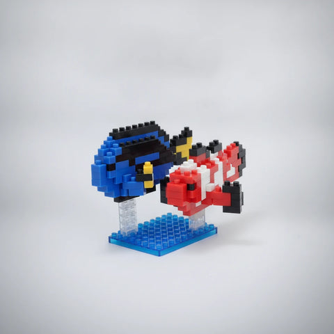 Clownfish and Surgeonfish | Mini Building Blocks