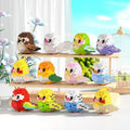 Kawaii Cute Bird Small Building Blocks Set Creative Educational Building Toys For Boys Girls Toys Suitable For Decorate