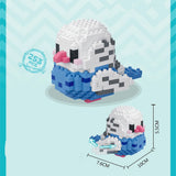 Kawaii Cute Bird Small Building Blocks Set Creative Educational Building Toys For Boys Girls Toys Suitable For Decorate