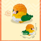 Kawaii Cute Bird Small Building Blocks Set Creative Educational Building Toys For Boys Girls Toys Suitable For Decorate