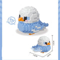 White Budgie | Kawaii Bird Mini Building Blocks