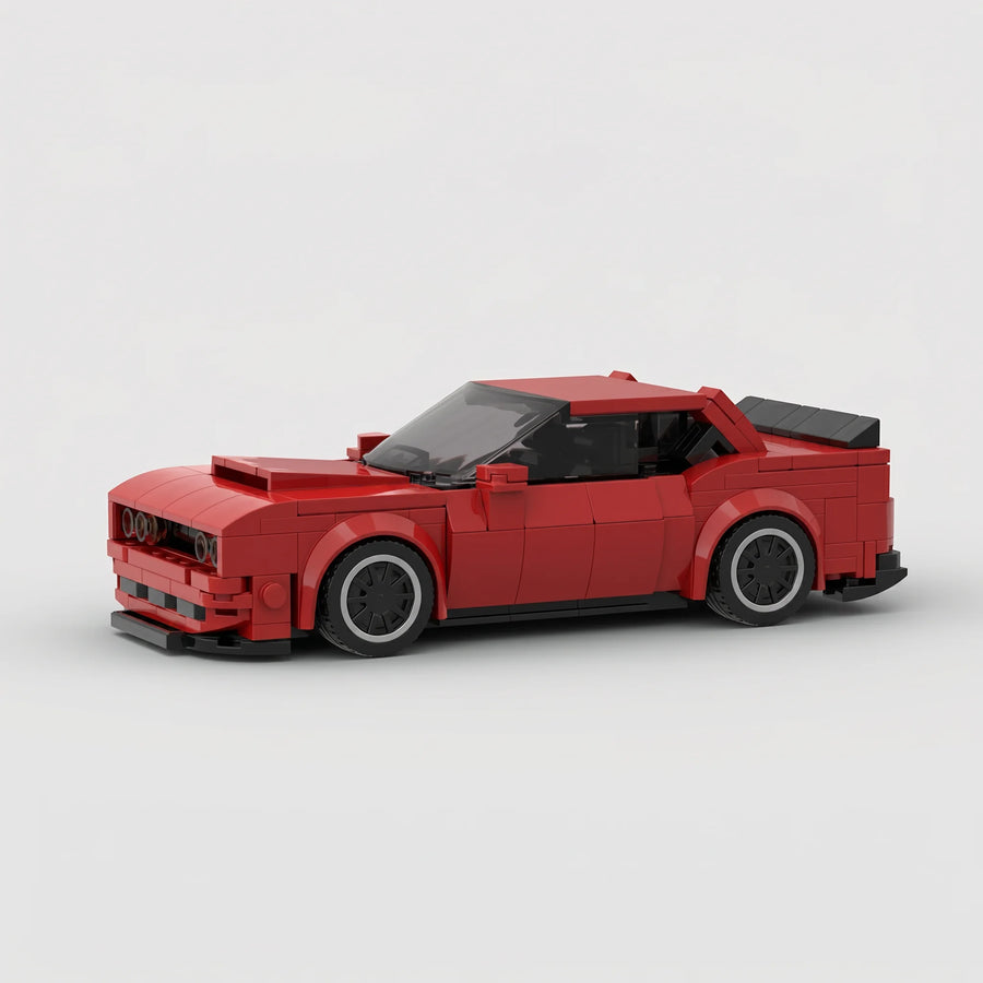 BMW M3 E30 Red Building Set | Jumblu