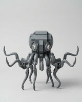 The Deep Walker, mini building blocks model, front view