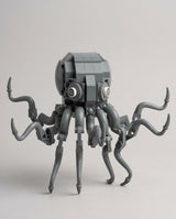 The Deep Walker, mini building blocks model, side view