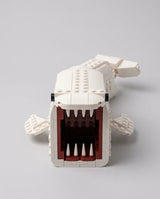 The Maw Serpent, mini building blocks model, front view