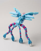 The Frost Kraken, mini building blocks model, side view