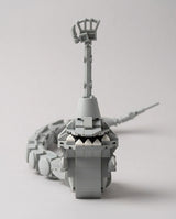The Deep Wraith, mini building blocks model, front view