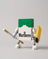 the green Pack Mecha set, front view