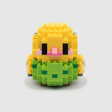 Yellow Budgie | Kawaii Bird Mini Building Blocks