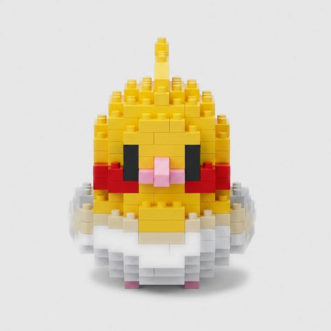 Cockatiel No.2 | Kawaii Bird Mini Building Blocks