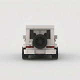 Mercedes-Benz G-Wagon White Building Set - Back View | Jumblu