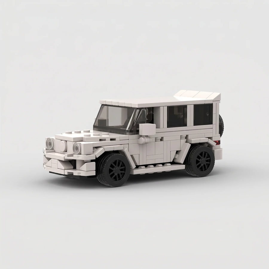Mercedes-Benz G-Wagon White Building Set | Jumblu