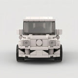 Mercedes-Benz G-Wagon White Building Set - Front View | Jumblu