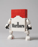 the red Pack Mecha set, idle pose