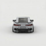 Toyota GR Supra Grey Building Set - Back View | Jumblu