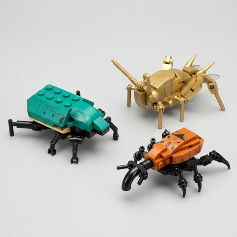 Insect Building Blocks Triple Pack | 3 Collectible Insect Models (360 Pieces)