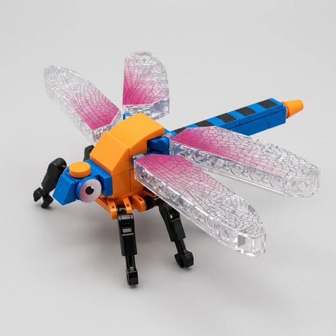 Dragonfly Building Blocks Set | Collectible Insect Model (150 Pieces)