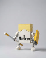 the yellow Pack Mecha set, front view